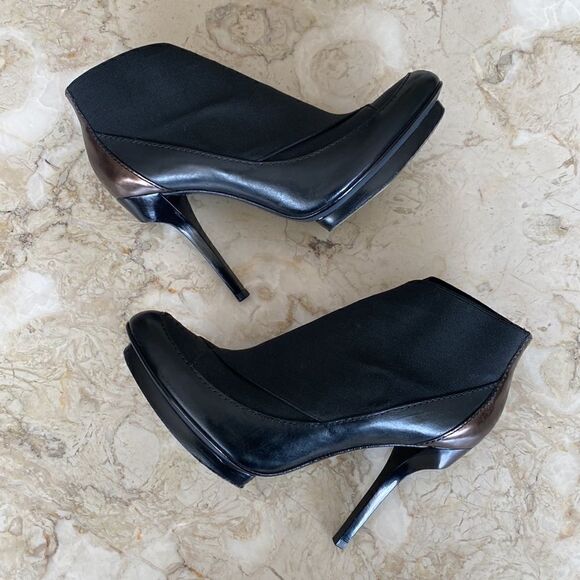 BCBG MaxAzria Platform Stiletto Heel Ankle Booties - Picture 6 of 12